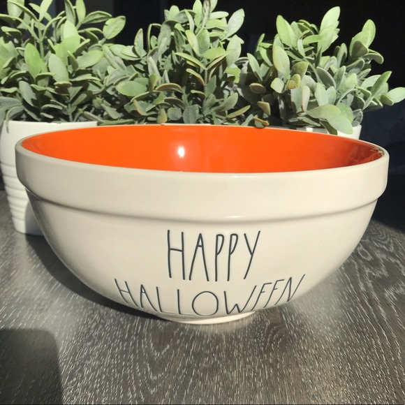 Rae Dunn Other - ONE LEFT NEW Rae Dunn HAPPY HALLOWEEN large bowl